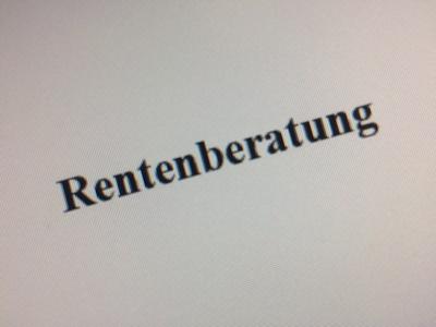 Bild vergr��ern: Rentenberatung