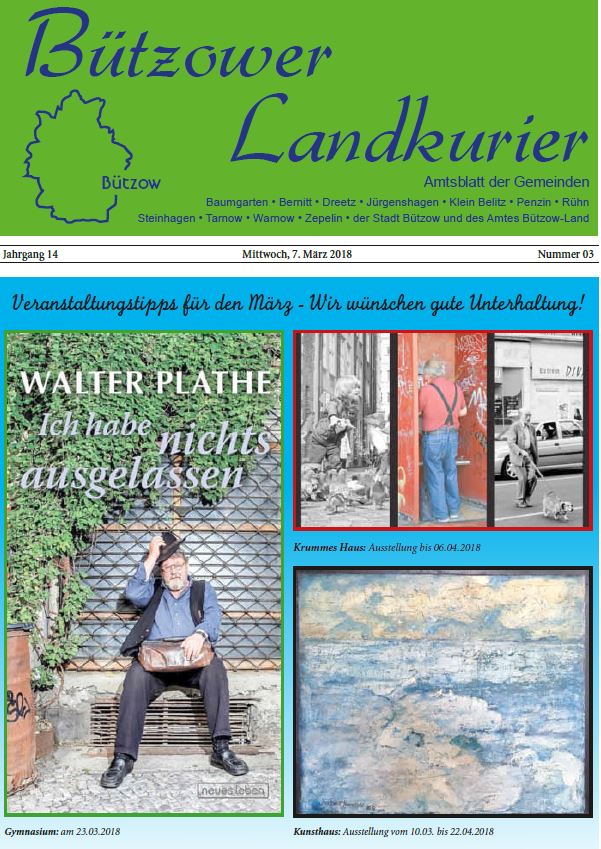 Amtsblatt M&auml;rz 2018