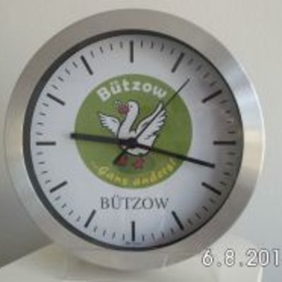 Wanduhr mit Motiv 