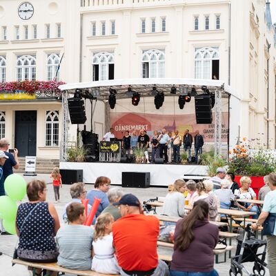 Bild vergrößern: Gänsemarkttage Bützow Stadtfest 2022