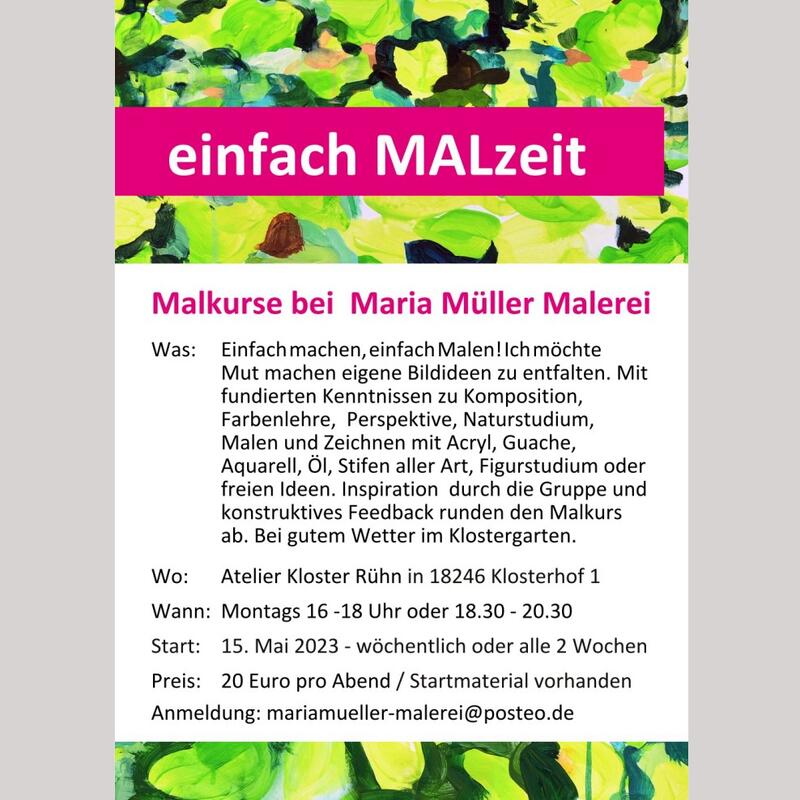 MALzeit Maria Müller