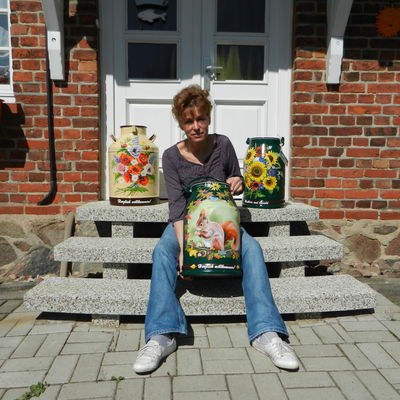 Kathrin Finck Kannenmalerei