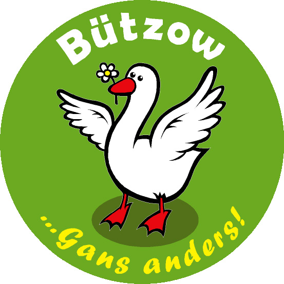Logo "B&uuml;tzow Gans anders"