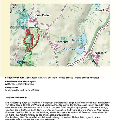 Bild vergr&ouml;&szlig;ern: Route 3 - Das Warnowtal, 3 km