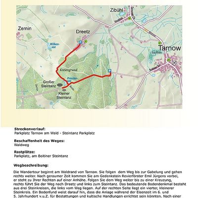 Bild vergr&ouml;&szlig;ern: Route 5 - Der Boitiner Steintanz, 6 km