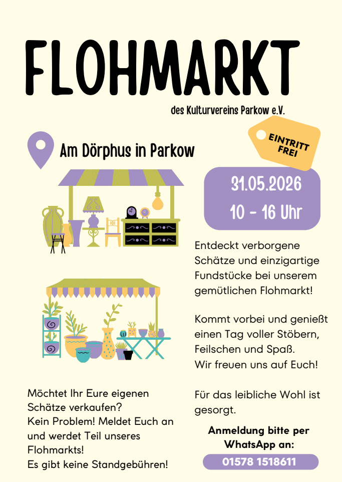 Flohmarkt Parkow