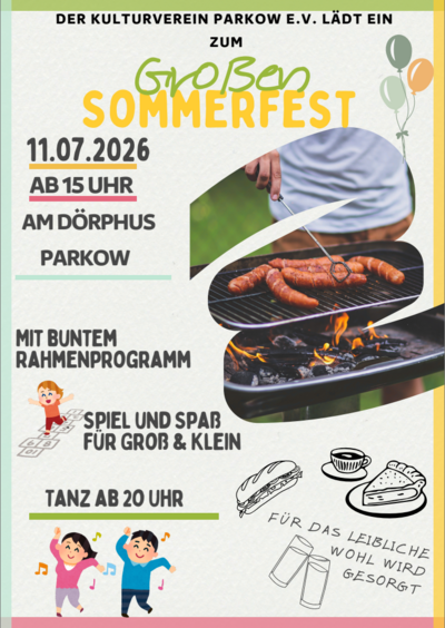 Bild vergr&ouml;&szlig;ern: KV Parkow Sommerfest