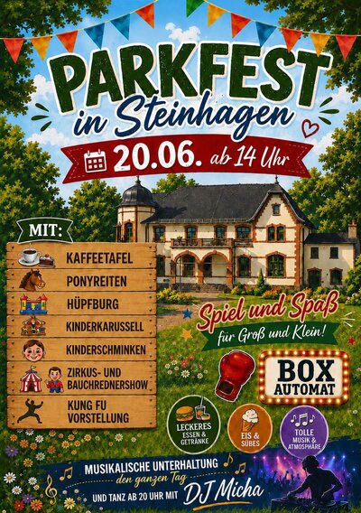 Bild vergr&ouml;&szlig;ern: 10.03 20.06. Parkfest Steinhagen