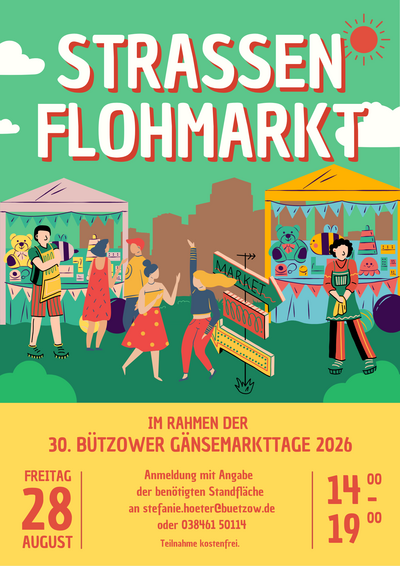 Bild vergr&ouml;&szlig;ern: Stra&szlig;enflohmarkt 2026