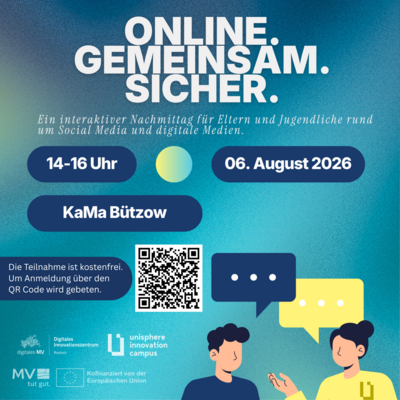 Bild vergr&ouml;&szlig;ern: Online. Gemeinsam. Sicher