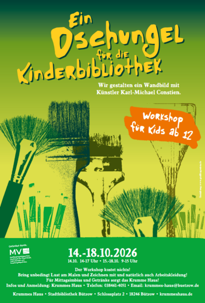 Workshop: Wandbild in der Kinderbibliothek