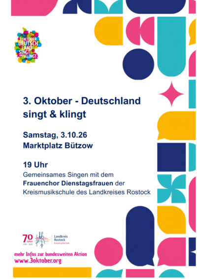 Bild vergr&ouml;&szlig;ern: 03.10. Deutschland singt und klingt
