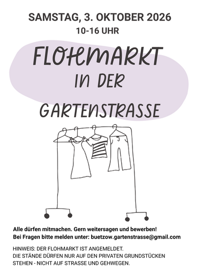 Bild vergr&ouml;&szlig;ern: Flyer Flohmarkt 03.10.