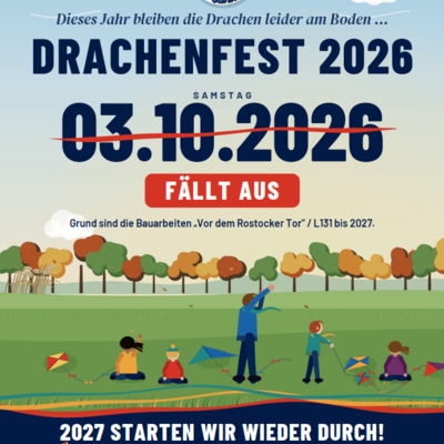 Drachenfest fällt aus